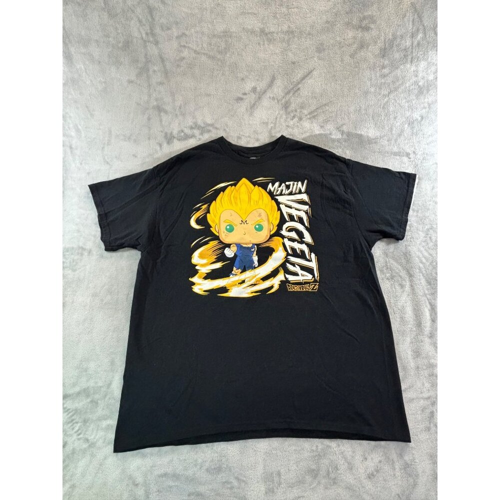 Funko Dragon Ball Z T-shirt Men's XL black Majin Vegeta MAJIN VEGETA